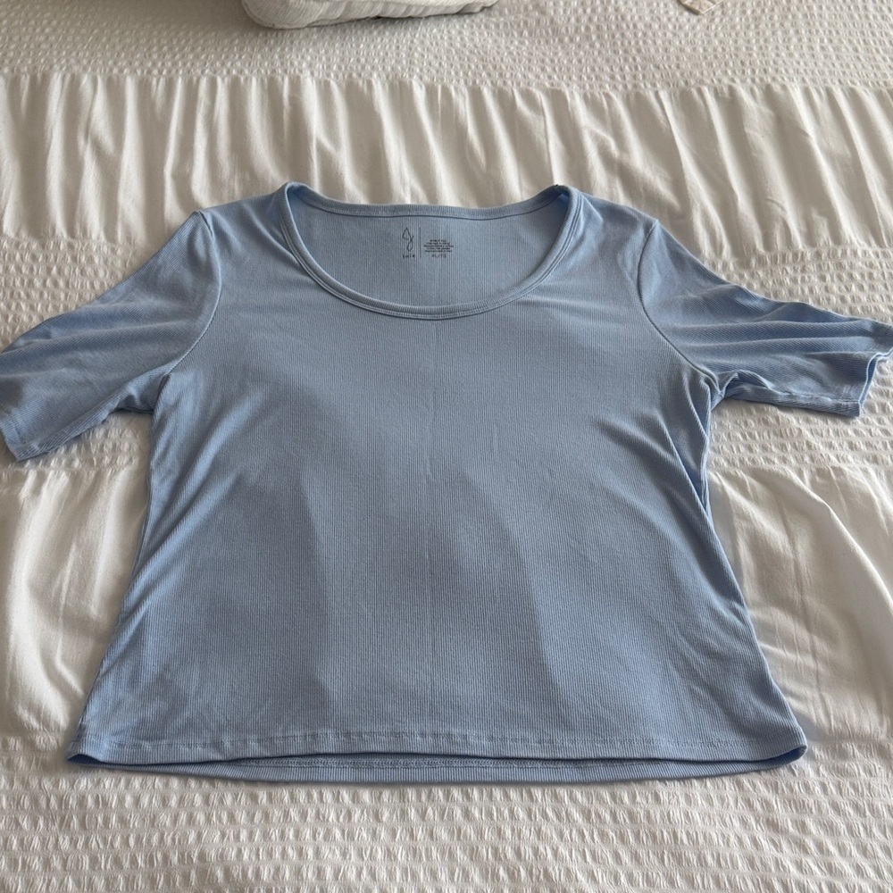 Joie Sky Blue Short Sleeve Tee